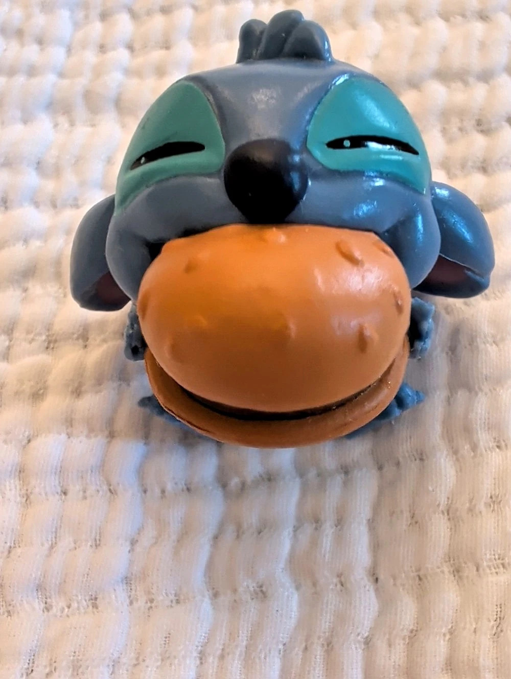 Disney Stitch Collectible Mini Figure - Burger Series Blue & Orange